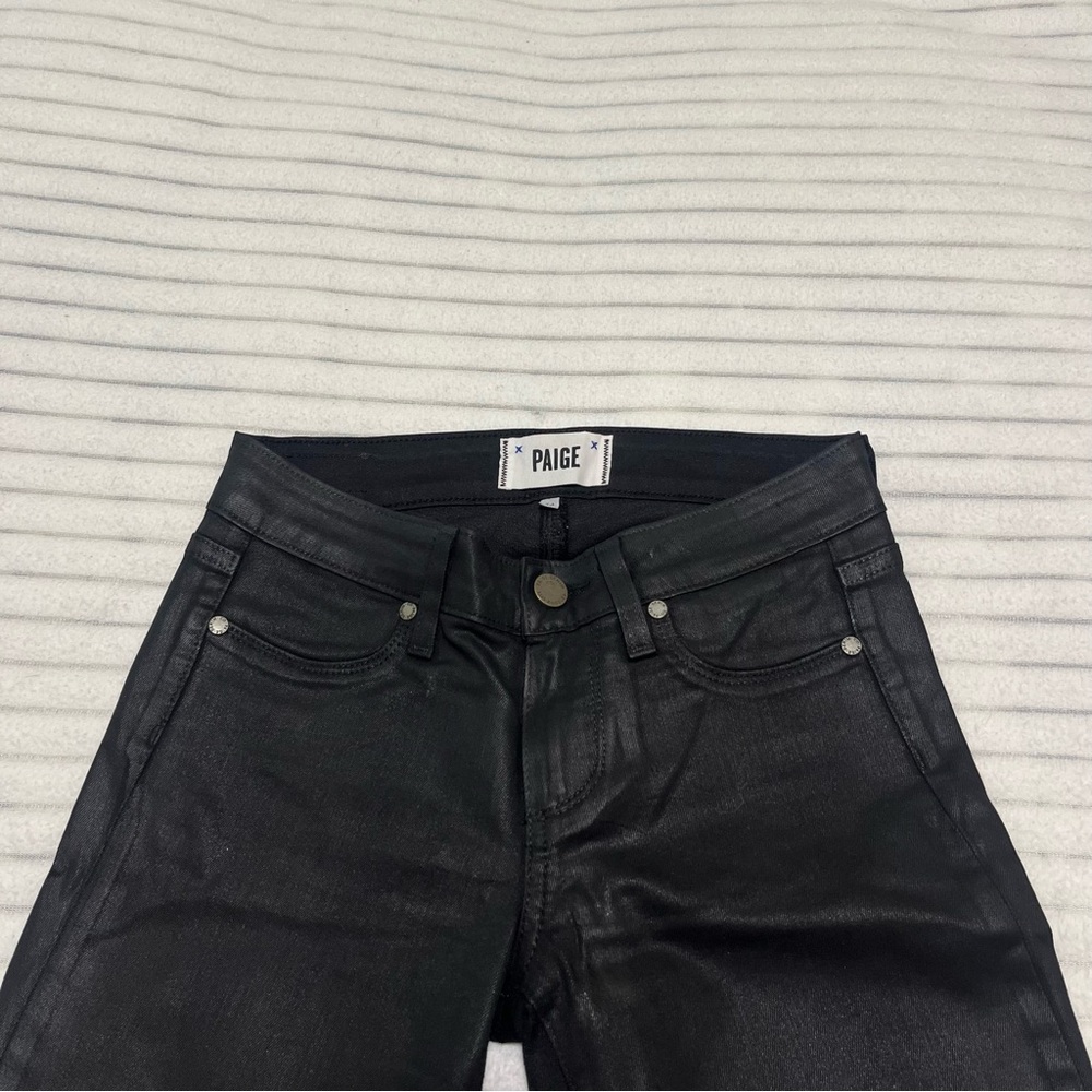PAIGE Wax Coated Jeans - Picture 5 of 11